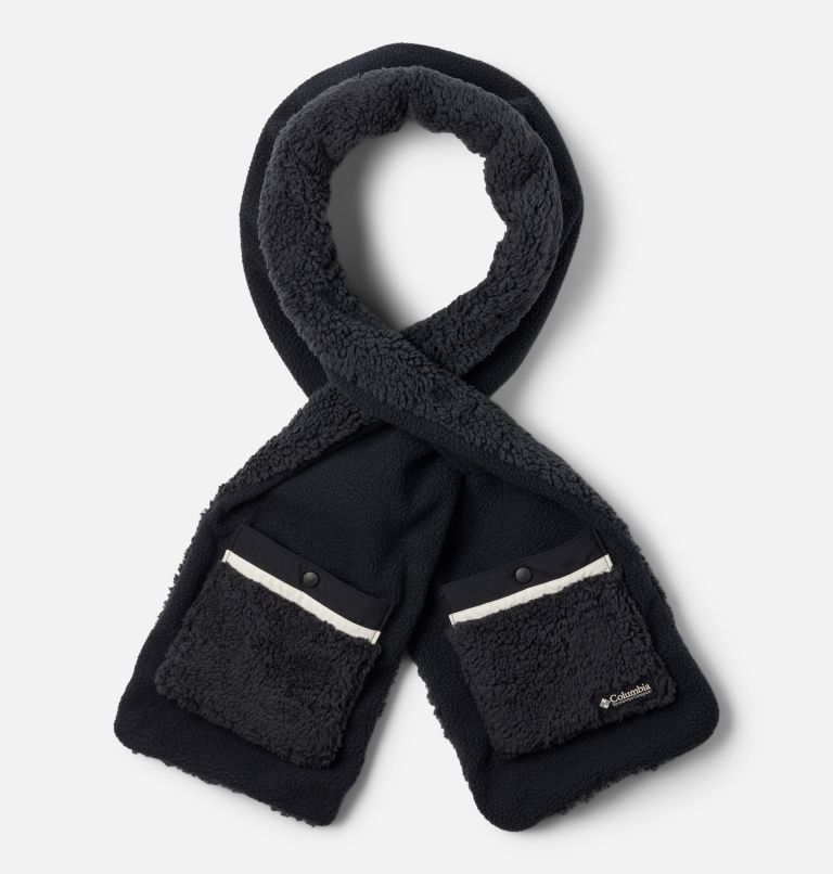 Helvetia Sherpa Scarf, Color: Black, image 2