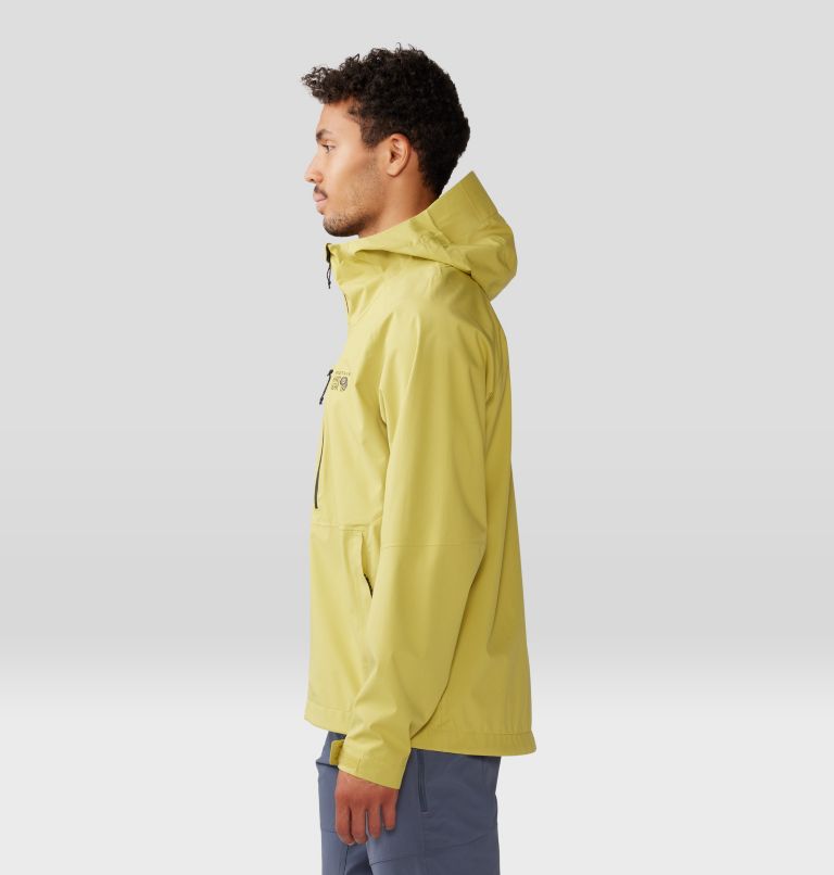 Thumbnail: Men's Stretch Ozonic Jacket, Color: Bright Olive, image 3