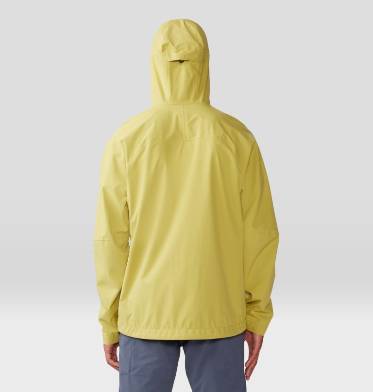 Men's Stretch Ozonic Jacket, Color: Bright Olive, image 2