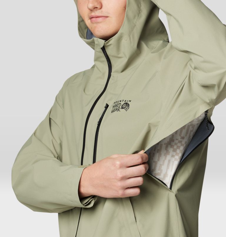 Manteau Stretch Ozonic, Color: Mantis Green, image 7