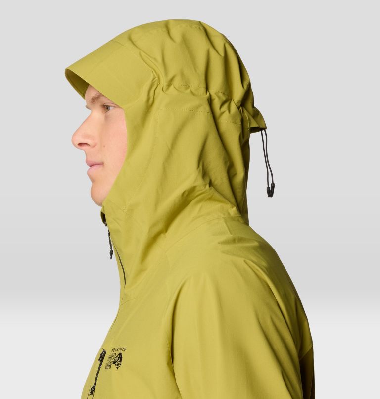 Men's Stretch Ozonic Jacket, Color: Vetiver, Moon Moss, image 5