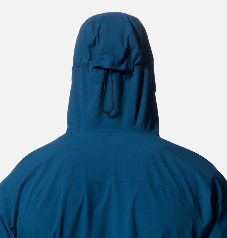 Men's Stretch Ozonic Jacket, Color: Dark Caspian, image 7