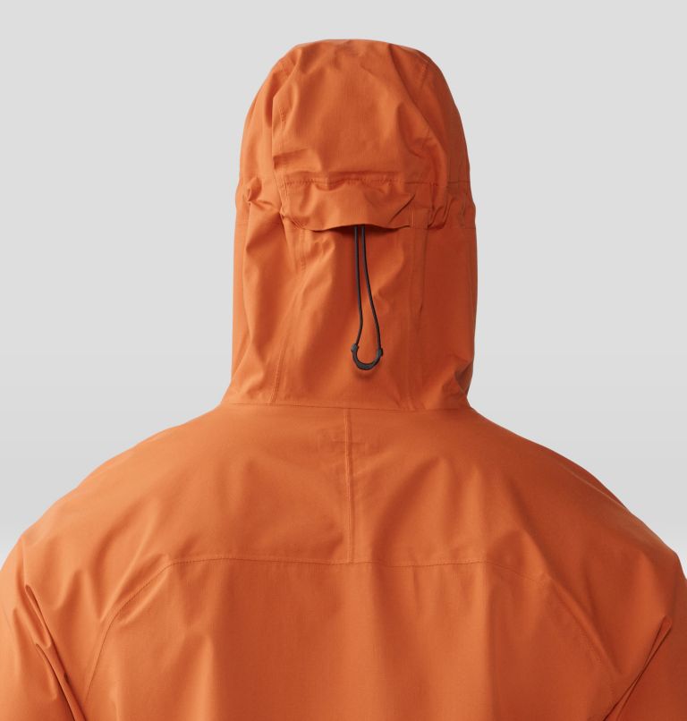Men's Stretch Ozonic Jacket, Color: Raw Carnelian, image 7