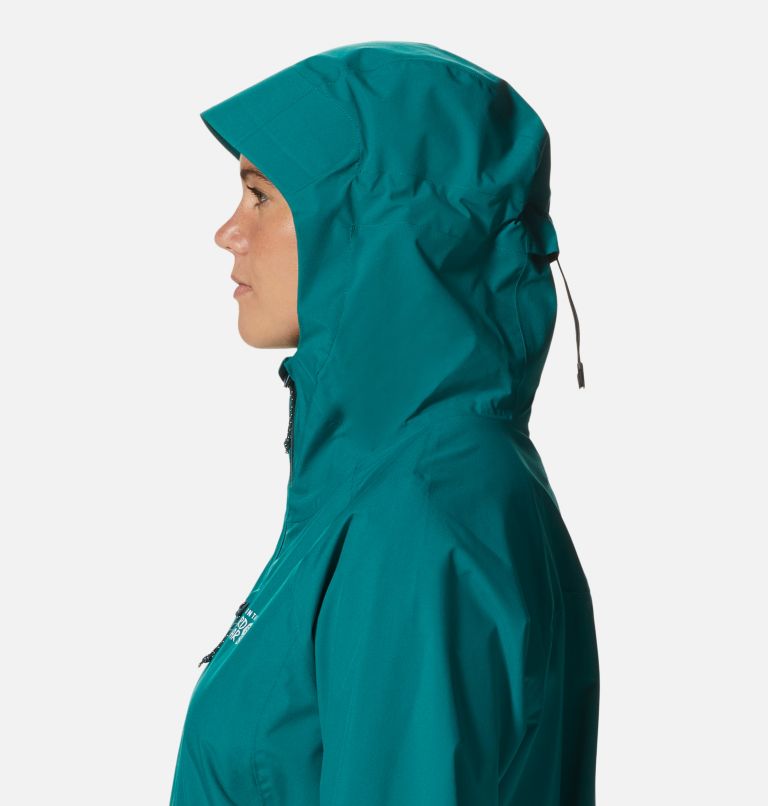 Women's Stretch Ozonic Jacket, Color: Botanic, Dark Marsh, image 6