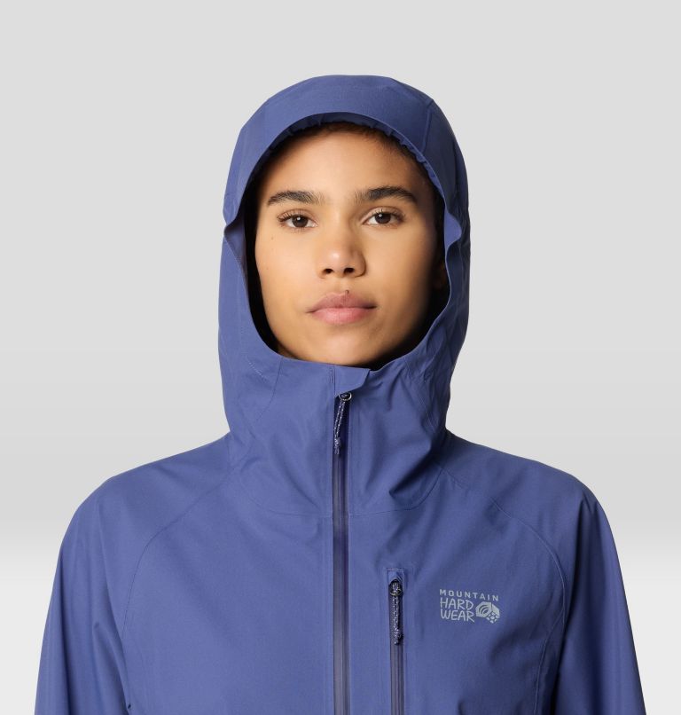 Women's Stretch Ozonic Jacket, Color: Lapis Dusk, image 5