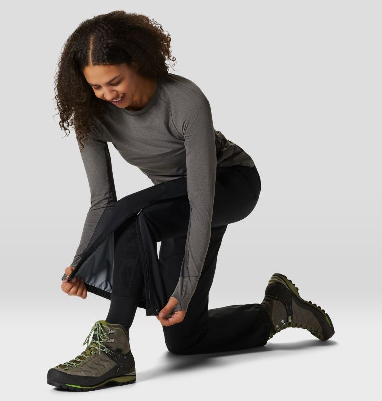 Women's Stretch Ozonic Pant, Color: Black, image 7