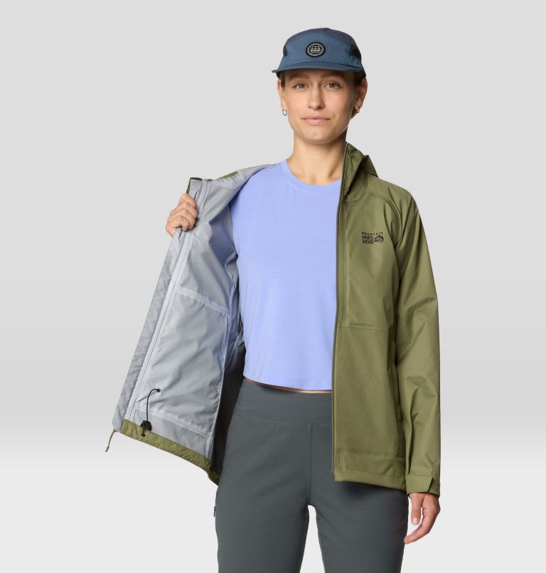 Women's Threshold Jacket, Color: Mission Olive, image 9