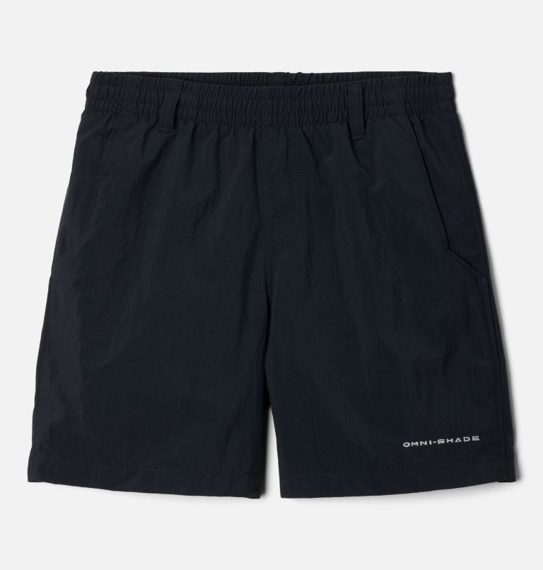Boys' PFG Backcast II Shorts, Color: Black, image 1