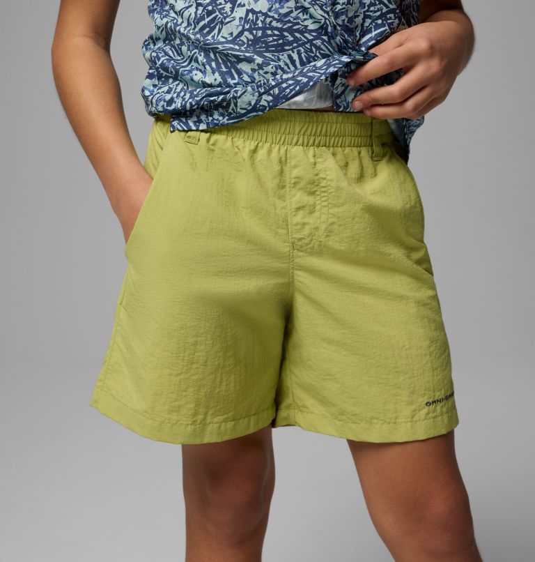 Boys' PFG Backcast II Shorts, Color: Pear, image 4