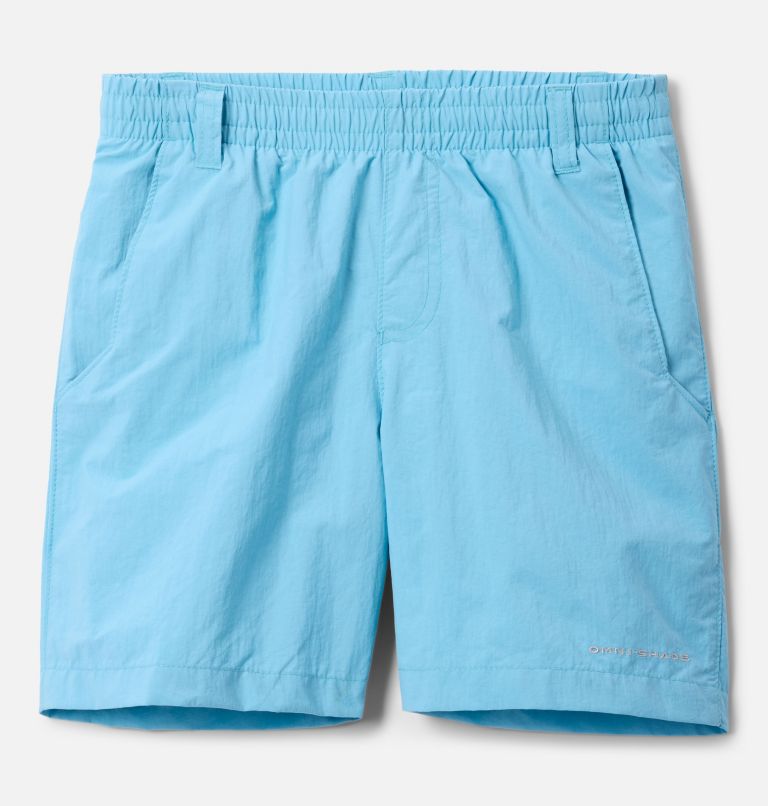 Boys' PFG Backcast II Shorts, Color: Vintage Blue, image 1