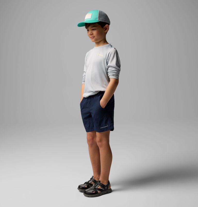 Boys' PFG Backcast II Shorts, Color: Collegiate Navy, image 6