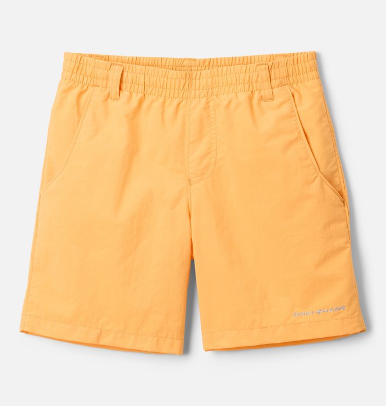 Boys' PFG Backcast II Shorts, Color: Summer Orange, image 1