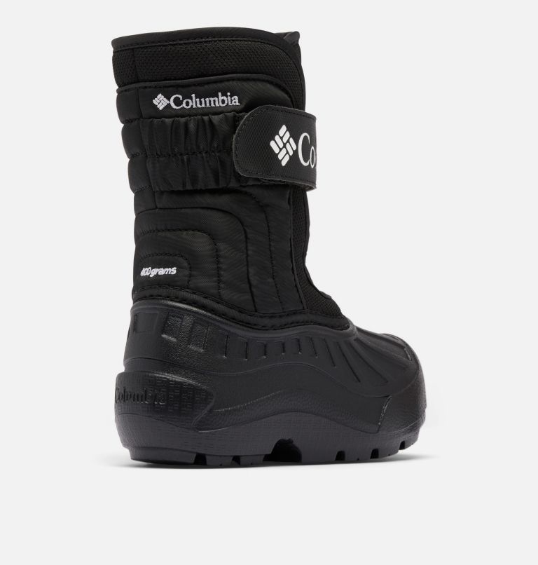 Little Kids' Powderbug Snowlite Strap Boot, Color: Black, White, image 9