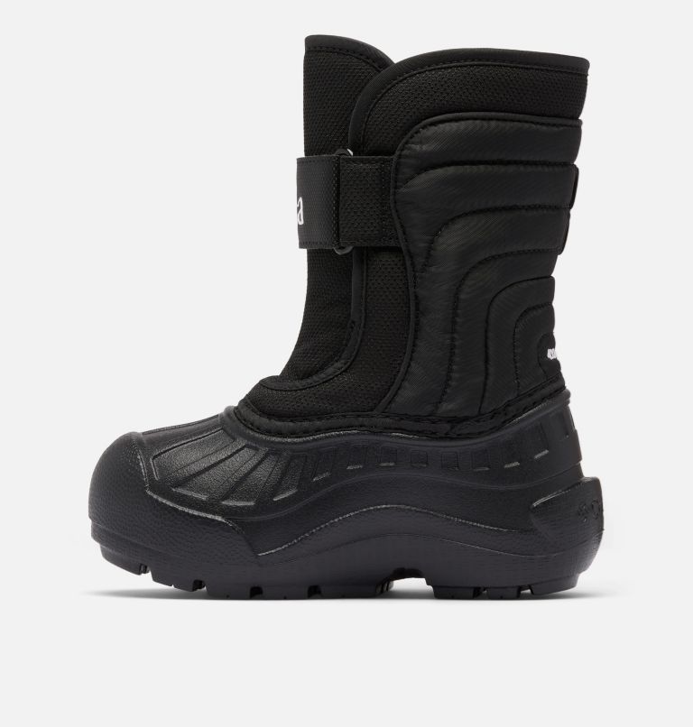 Little Kids' Powderbug Snowlite Strap Boot, Color: Black, White, image 6