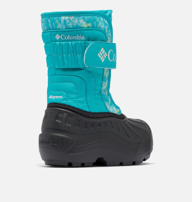 Little Kids' Powderbug Snowlite Strap Boot, Color: Geyser, Sea Salt, image 9