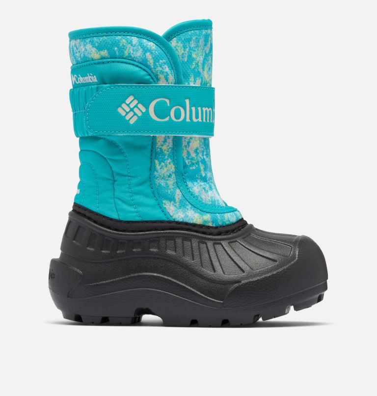 Little Kids' Powderbug Snowlite Strap Boot, Color: Geyser, Sea Salt, image 1