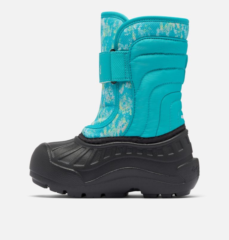 Little Kids' Powderbug Snowlite Strap Boot, Color: Geyser, Sea Salt, image 6