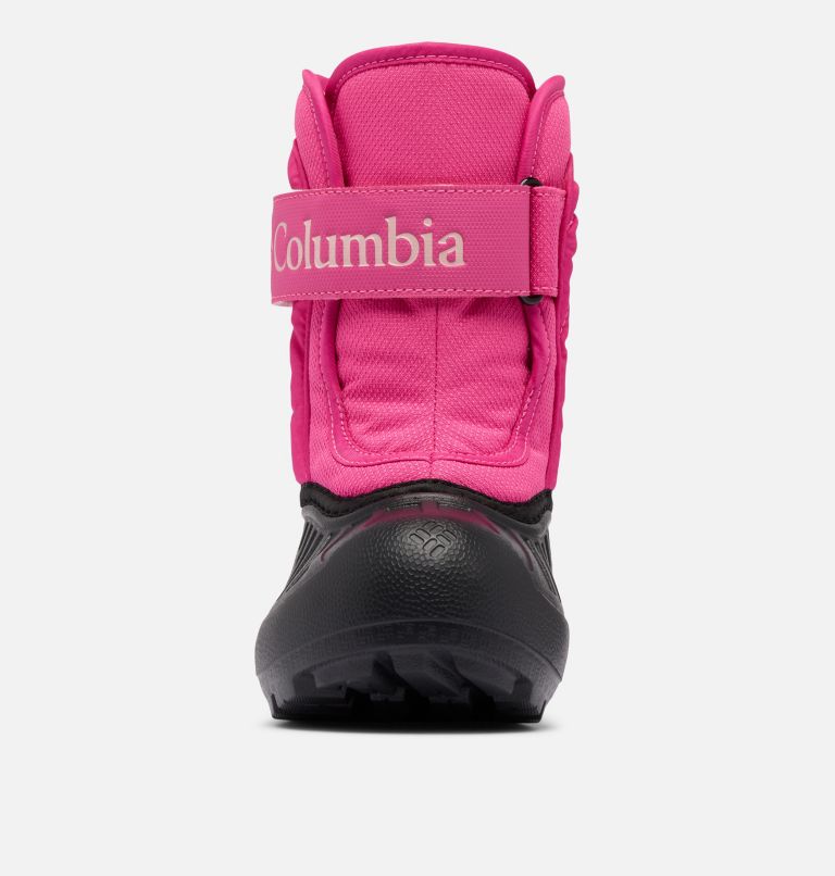 Little Kids' Powderbug Snowlite Strap Boot, Color: Pink Ice, Satin Pink, image 8