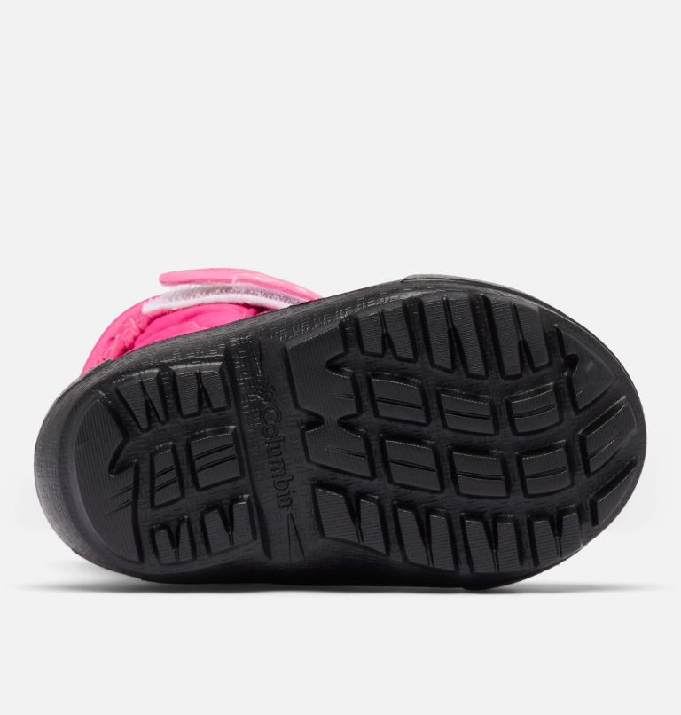Toddler Powderbug Snowlite Strap Boot, Color: Pink Ice, Satin Pink, image 5