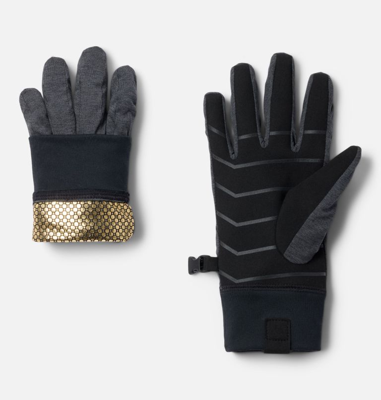 Women's Infinity Trail II Gloves, Color: Black Heather, image 2