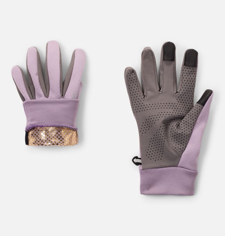 Women's Trail Commute II Gloves, Color: Shale Purple, City Grey, image 2