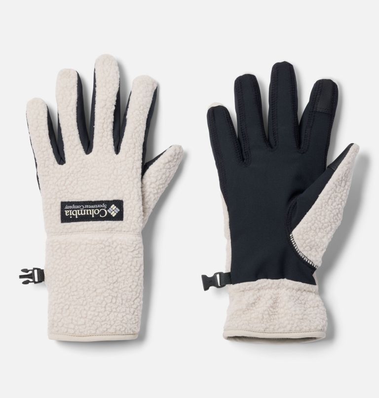 Women's Helvetia II Sherpa Gloves, Color: Dark Stone, image 1