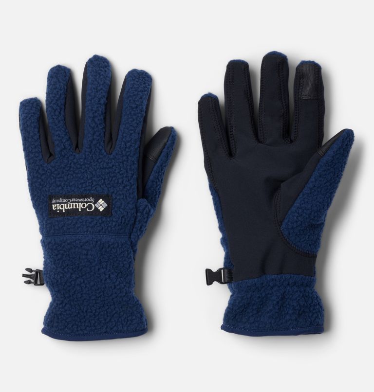 Women's Helvetia II Sherpa Gloves, Color: Collegiate Navy, image 1