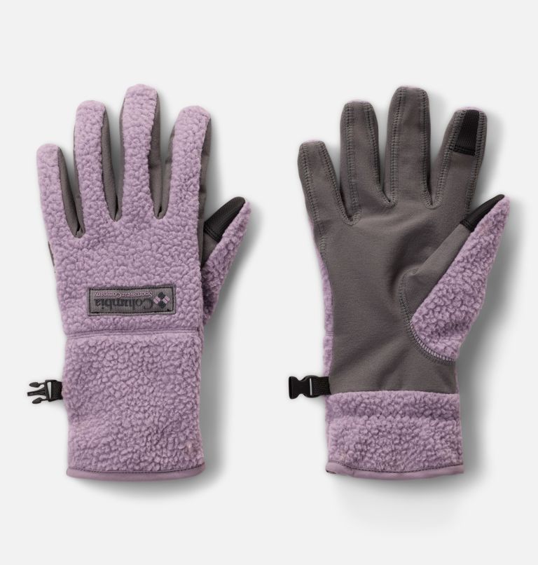 Women's Helvetia II Sherpa Gloves, Color: Shale Purple, image 1