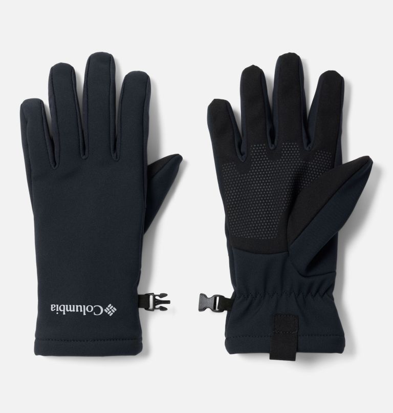 Women's Kruser Ridge III Softshell Gloves, Color: Black, image 1