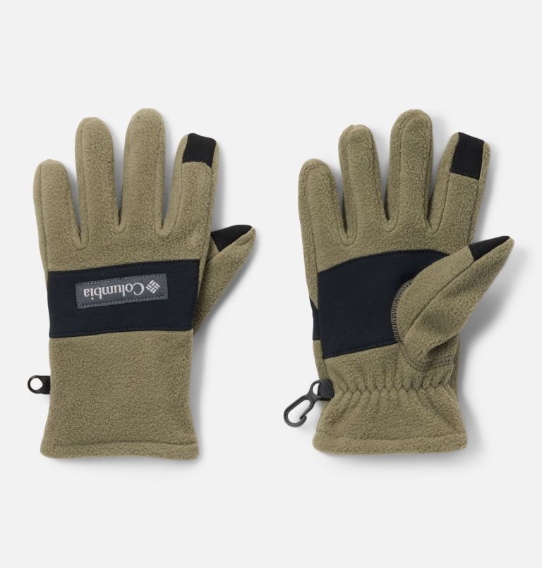 Kids' Fast Trek III Gloves, Color: Stone Green, image 1