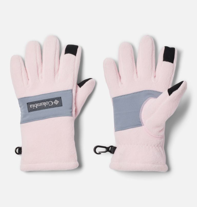 Kids' Fast Trek III Gloves, Color: Satin Pink, image 1