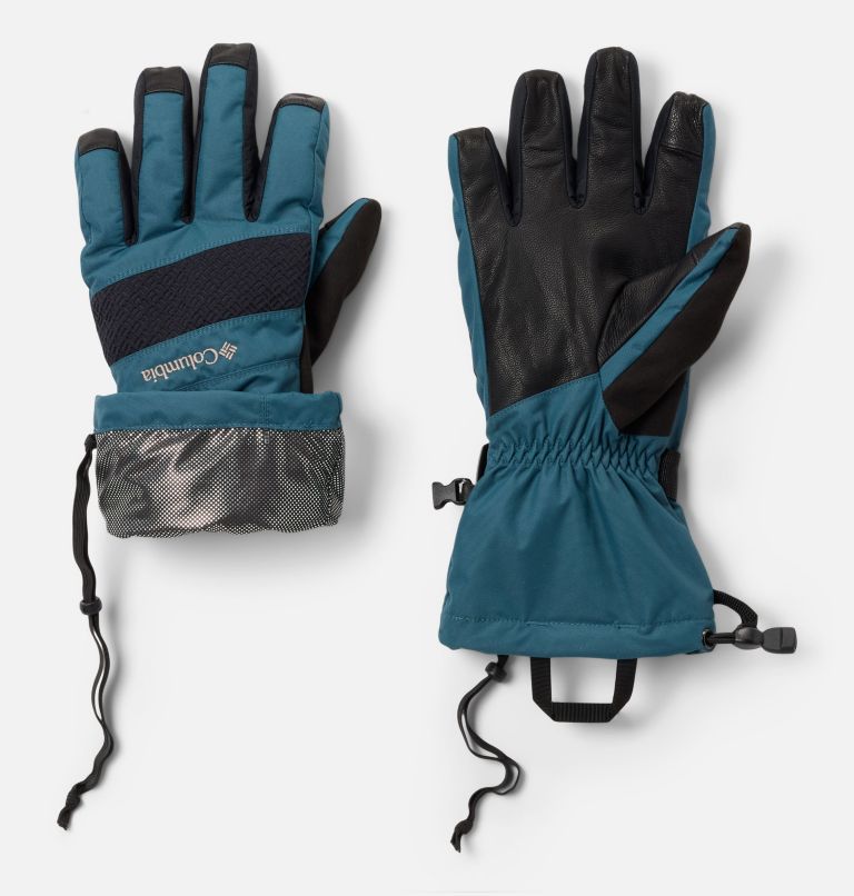 Men's Whirlibird III Gloves, Color: Everblue, Black, image 2