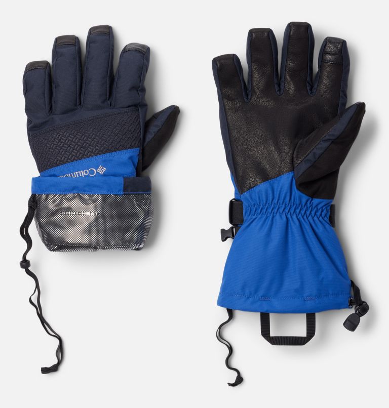 Columbia Whirlibird III Gloves for Men Mountain Blue Black M