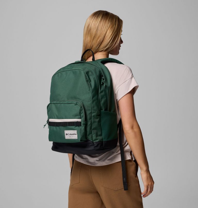 Zigzag II 30L Backpack, Color: Rain Forest, Black, image 6