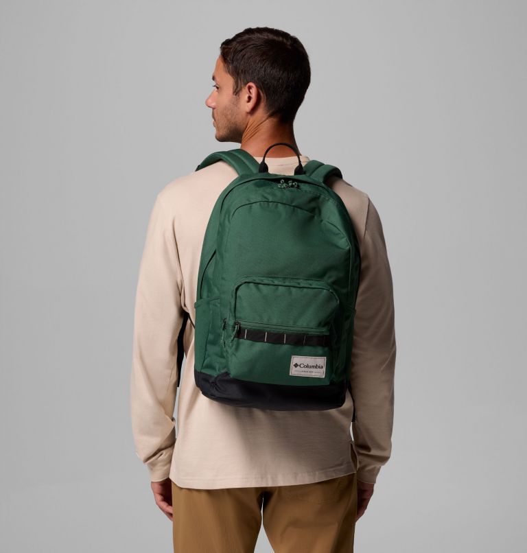 Zigzag II 30L Backpack, Color: Rain Forest, Black, image 4