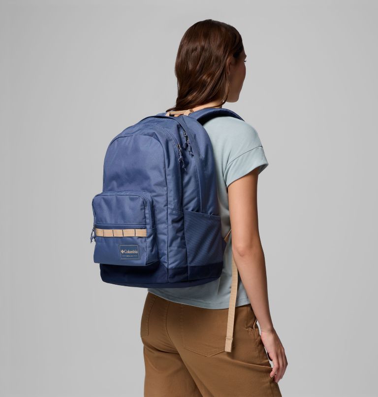 Zigzag II 30L Backpack, Color: Dark Mountain, Collegiate Navy, image 6