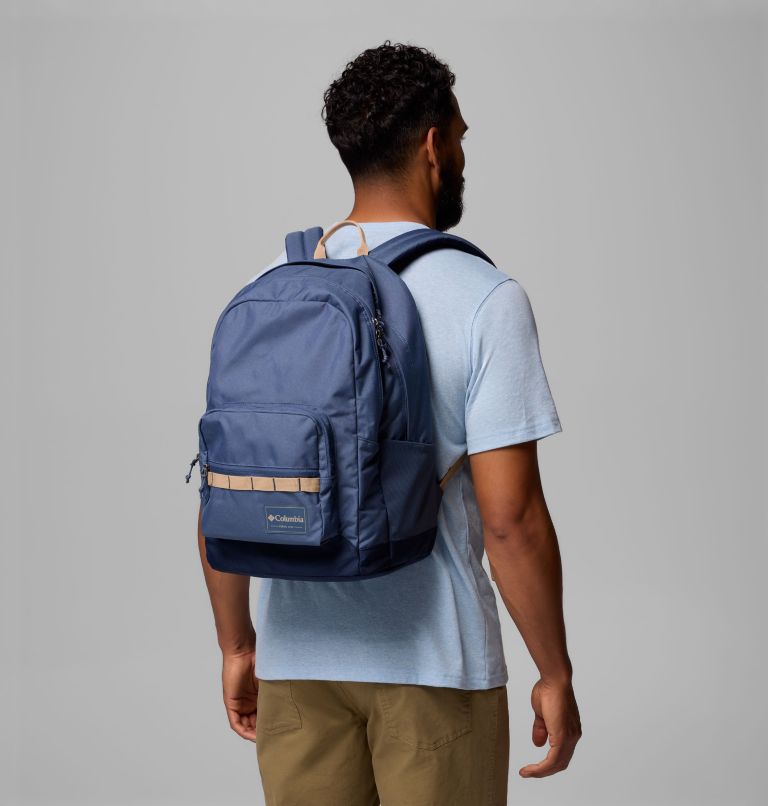Zigzag II 30L Backpack, Color: Dark Mountain, Collegiate Navy, image 4