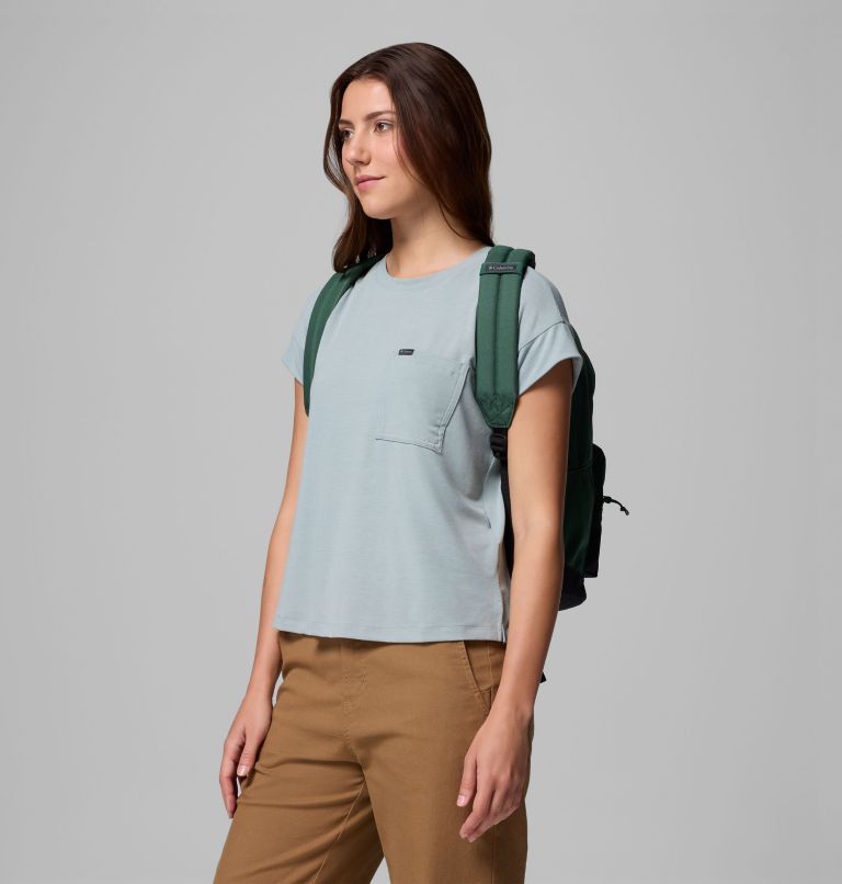 Zigzag II 22L Backpack, Color: Rain Forest, Black, image 5