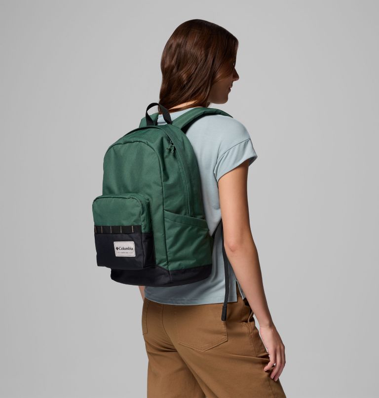 Zigzag II 22L Backpack, Color: Rain Forest, Black, image 6