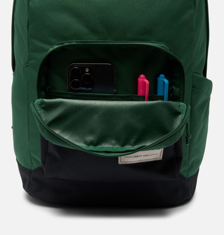 Zigzag II 22L Backpack, Color: Rain Forest, Black, image 4