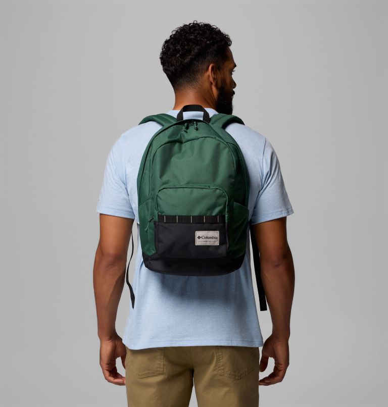 Zigzag II 22L Backpack, Color: Rain Forest, Black, image 4