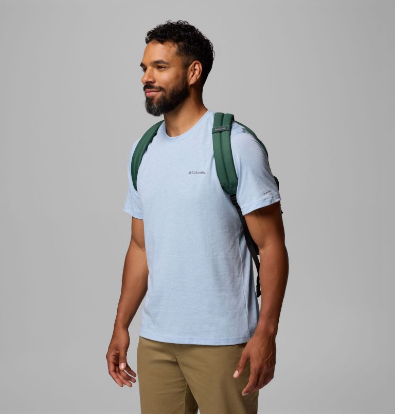 Zigzag II 22L Backpack, Color: Rain Forest, Black, image 3