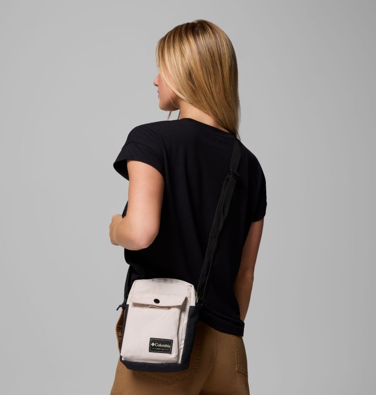 Unisex Zigzag II Side Bag, Color: Dark Stone, Black, image 6