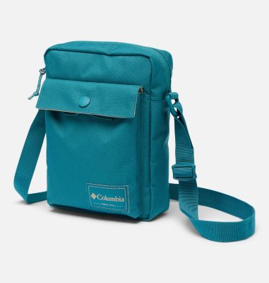 Unisex Zigzag II Side Bag, Color: River Blue, image 1