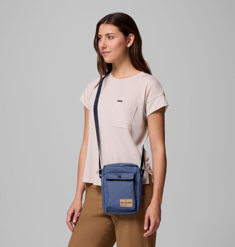 Zigzag II Side Bag, Color: Dark Mountain, Collegiate Navy, image 5