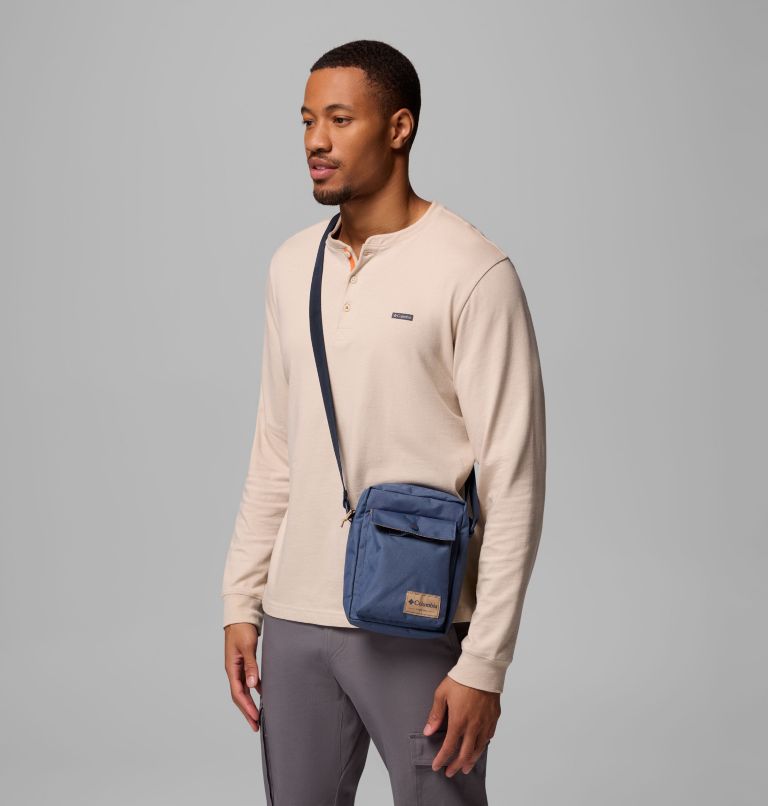Zigzag II Side Bag, Color: Dark Mountain, Collegiate Navy, image 3