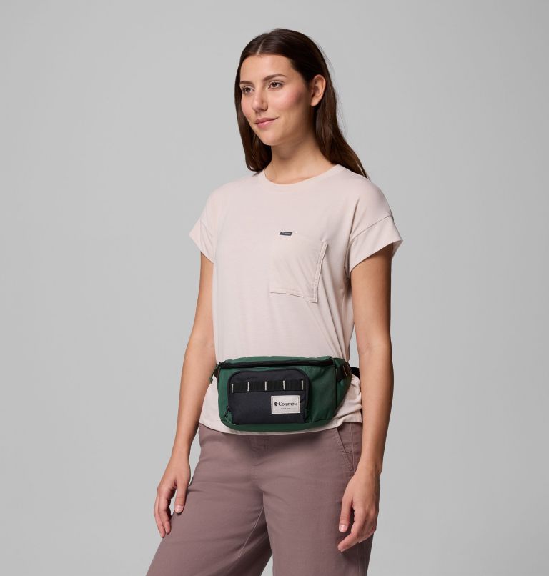 Zigzag II Hip Pack, Color: Rain Forest, Black, image 5