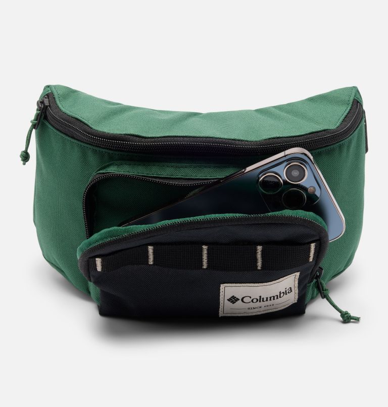 Zigzag II Hip Pack, Color: Rain Forest, Black, image 8