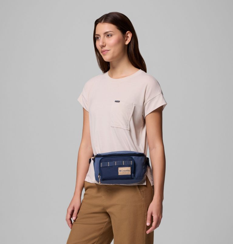 Zigzag II Hip Pack, Color: Dark Mountain, Collegiate Navy, image 5