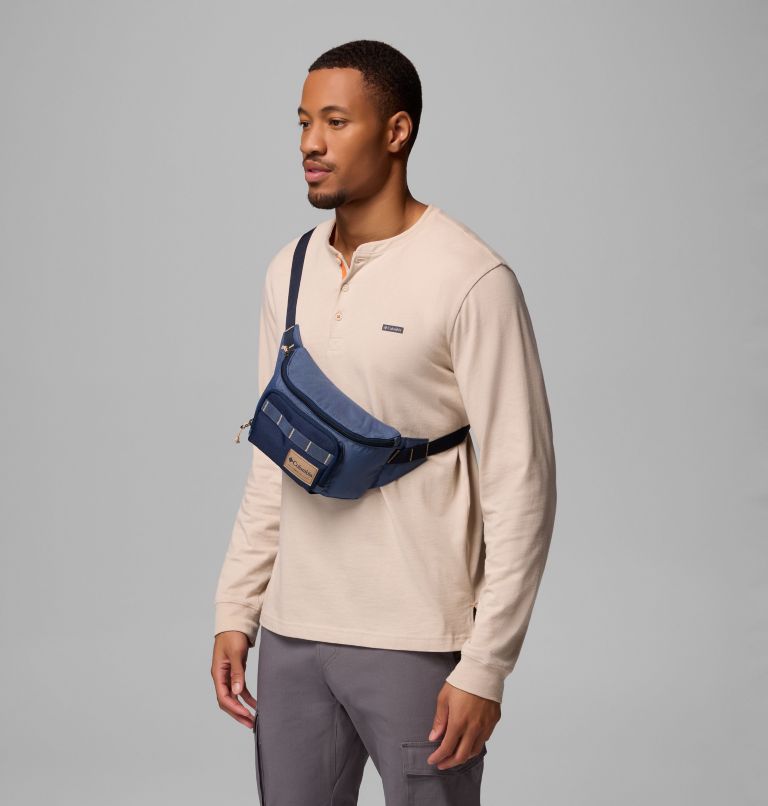 Zigzag II Hip Pack, Color: Dark Mountain, Collegiate Navy, image 3